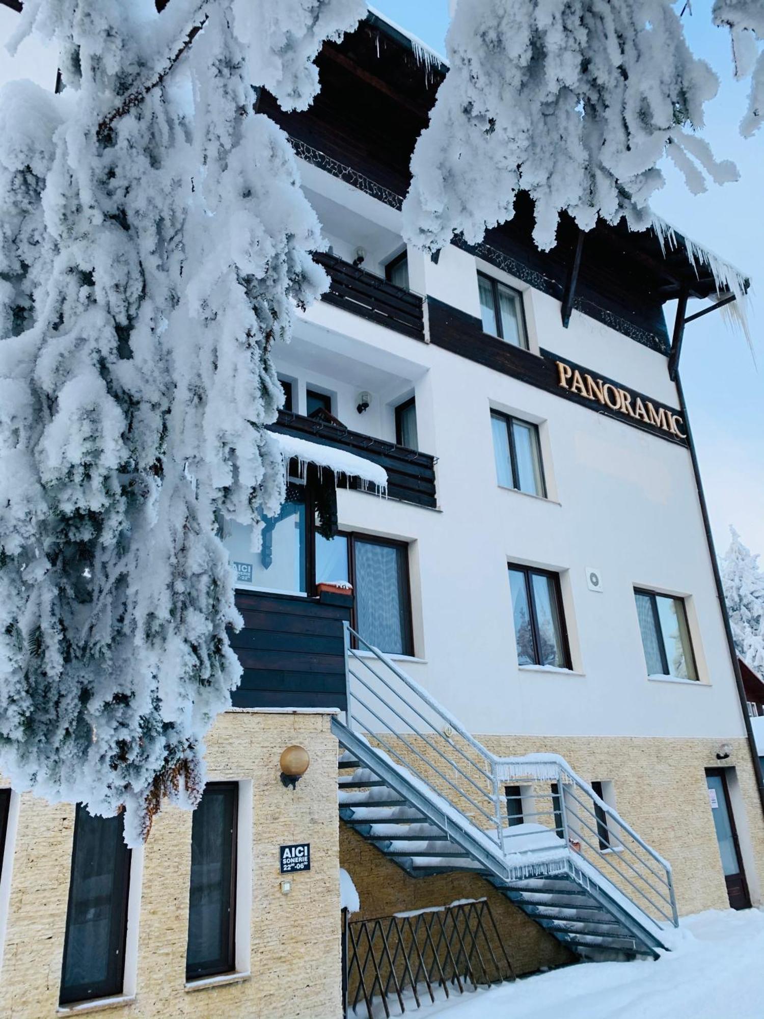 Pensiunea Panoramic Panzió Vártop Kültér fotó